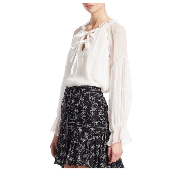 Cinq à Sept Romy Silk Blouse - Picture 5 of 6